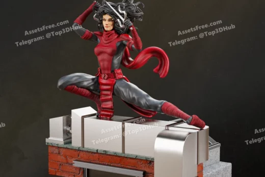 Bastet figures elektra marvel comics
