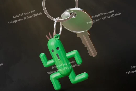 Bastet figures final fantasy rikku keychain