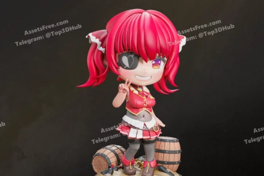 Bastet figures hololive houshou marine