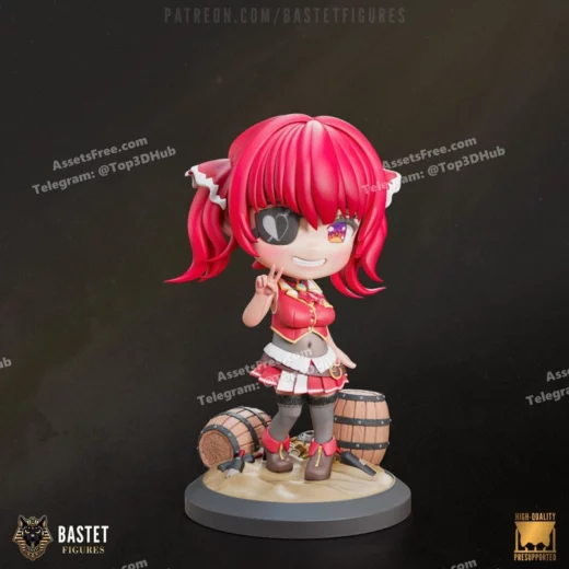 Bastet figures hololive houshou marine