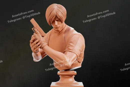 Bastet figures leon s kennedy resident evil series bust