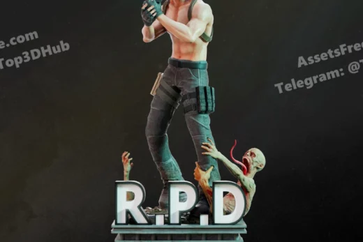 Bastet figures leon s kennedy resident evil series main model