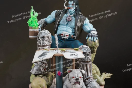 Bastet figures lobo