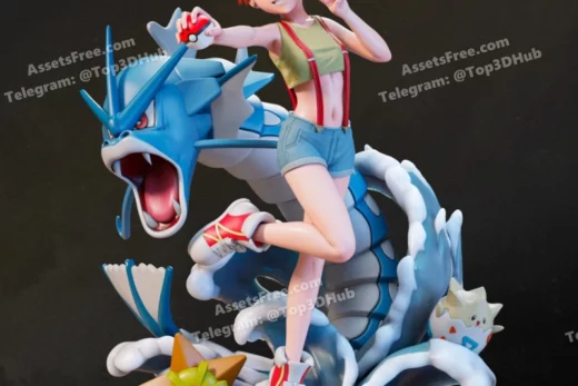 Bastet figures misty pokemon