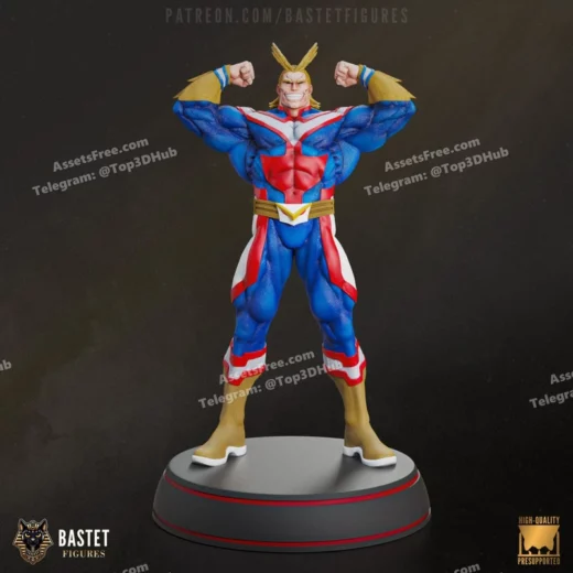 Bastet figures my hero academia all might
