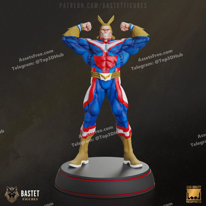 Bastet figures my hero academia all might