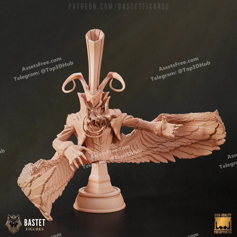 Bastet figures persona joker & arsene arsene bust