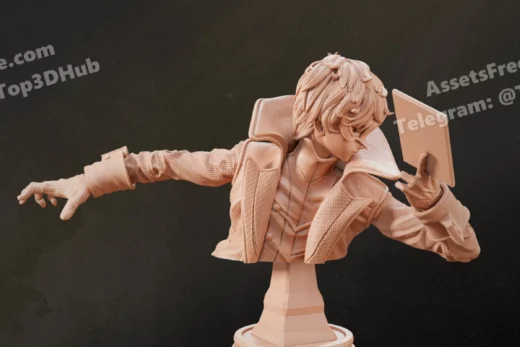 Bastet figures persona joker & arsene joker bust