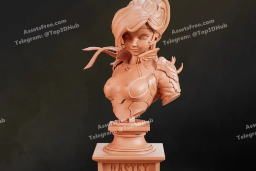 Bastet figures rogue x men bust