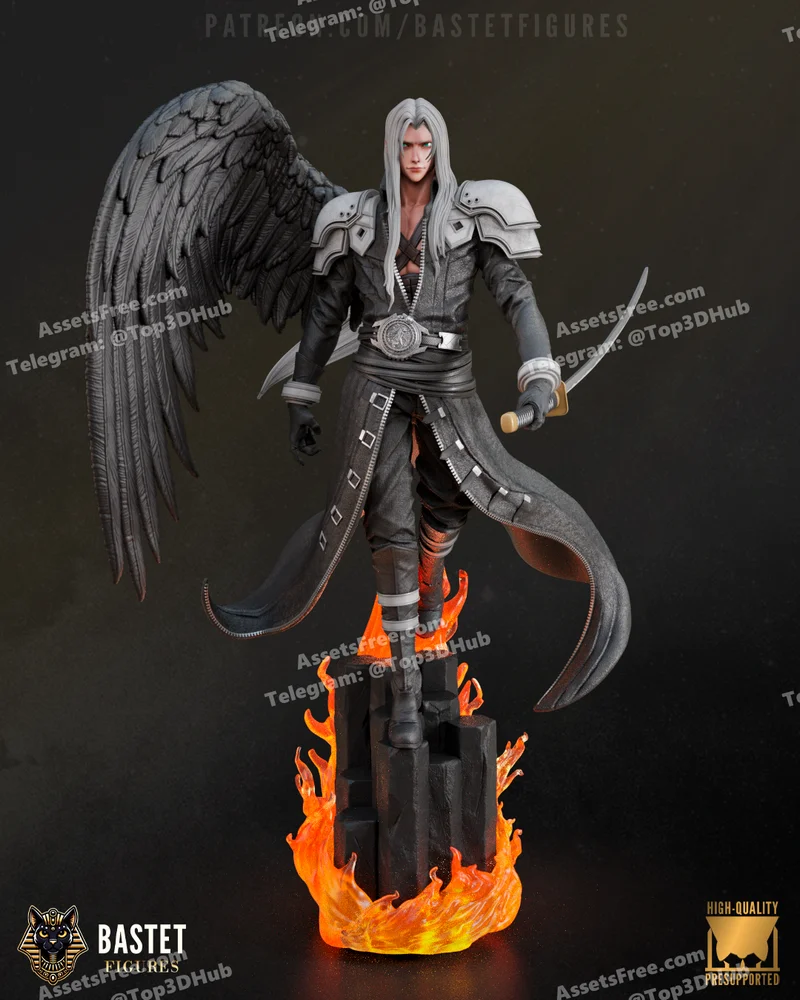 Bastet figures sephiroth final fantasy