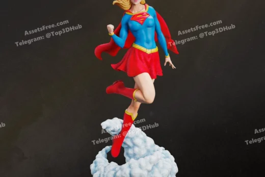 Bastet figures supergirl