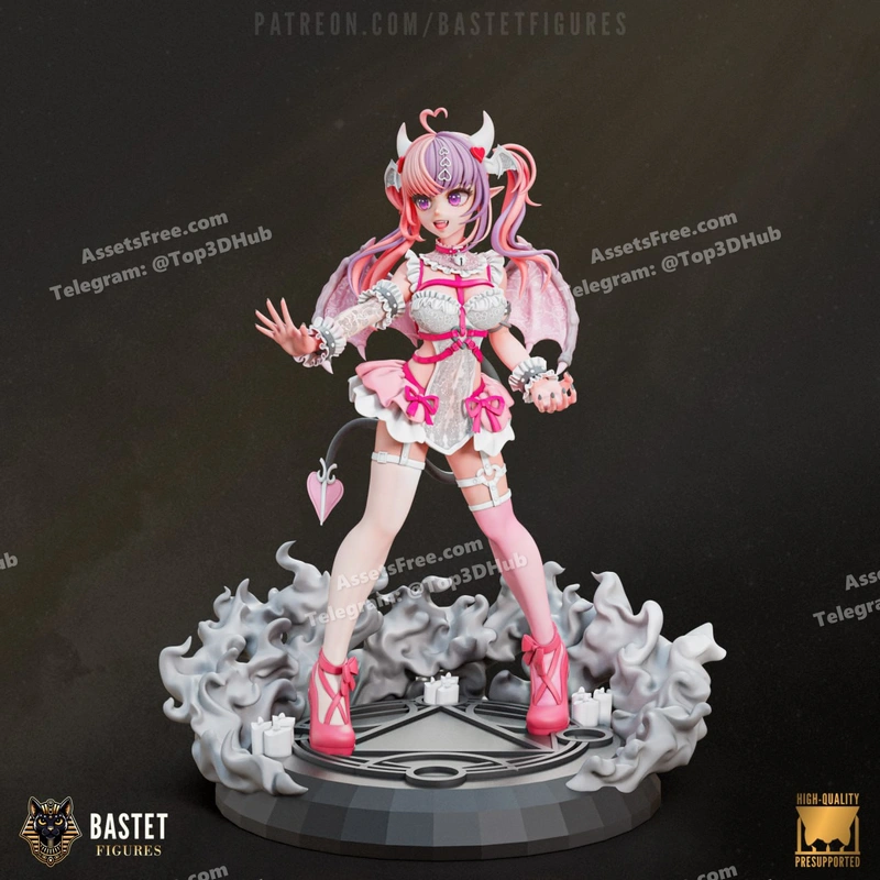 Bastet Figures – VShoujo – Ironmouse – STL 3D Print Model | AssetsFree.com Bastet figures vshoujo ironmouse
