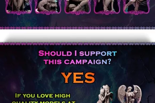 Black bird miniatures ladies of chaos afterlife