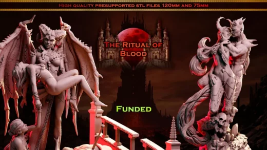 Black bird miniatures the ritual of blood