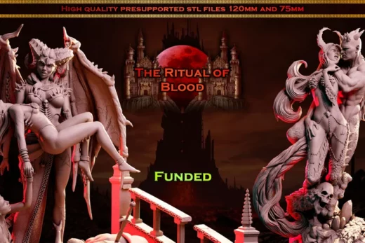 Black bird miniatures the ritual of blood