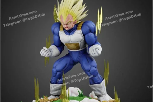 Black tower collectibles super vegeta