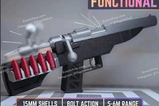 Bolt+action+rifle+ +functional