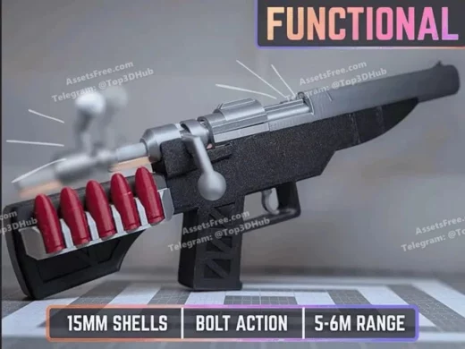 Bolt+action+rifle+ +functional