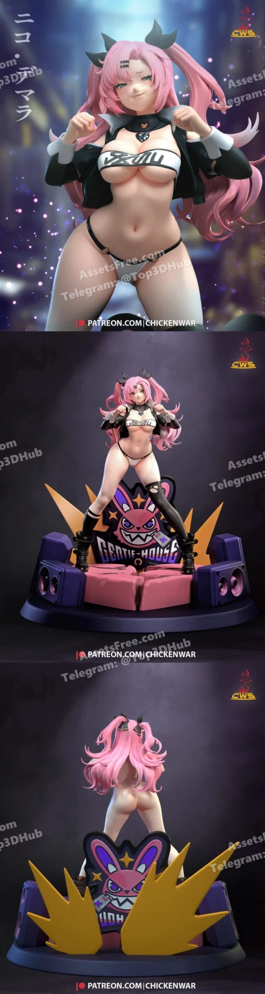 Cw studio nicole demara zenless zone zero