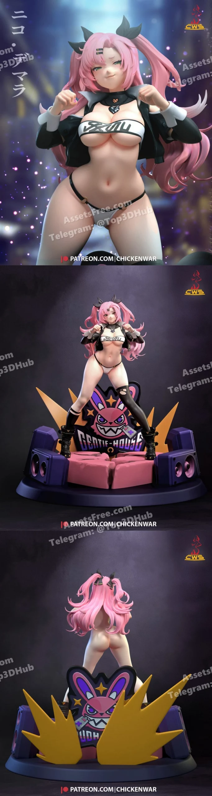 Cw studio nicole demara zenless zone zero