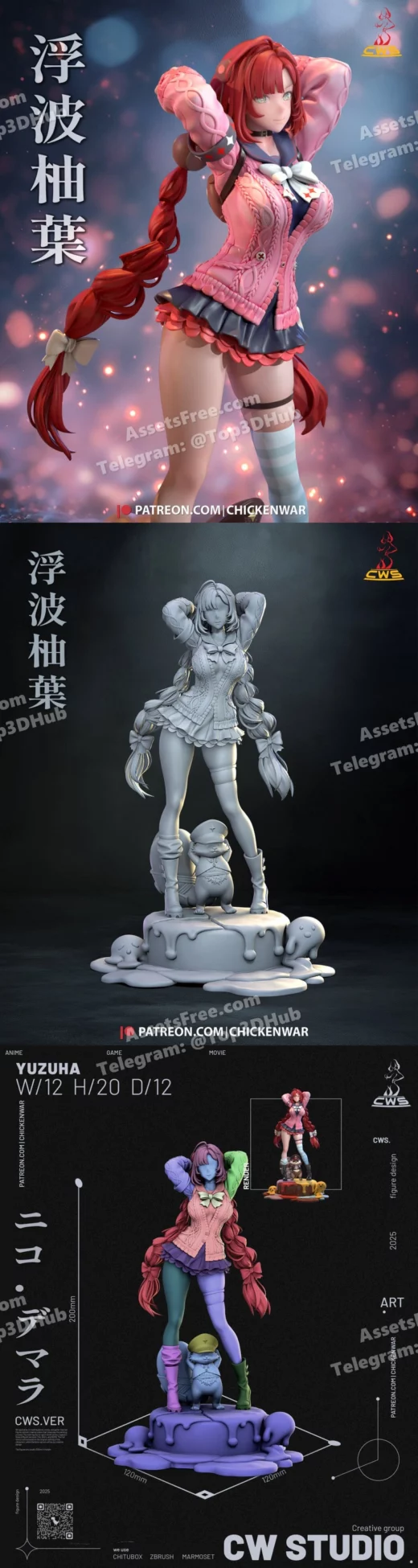 Cw studio yuzuha zenless zone zero