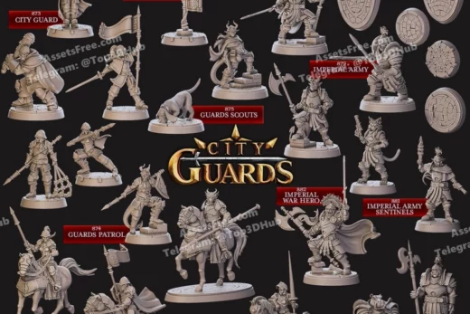 Cast 'n' play 2024 09 city guards