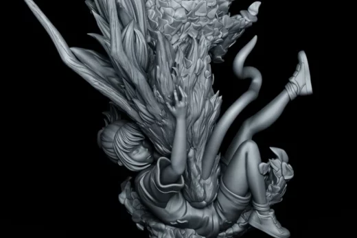 Chihiro bust tanuki figures