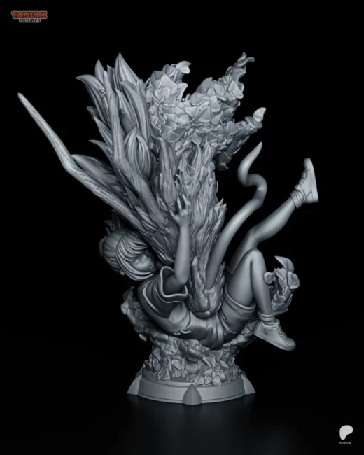 Chihiro bust tanuki figures