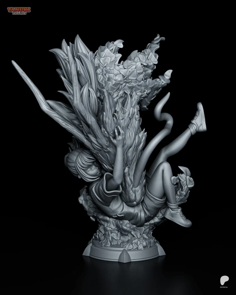 Chihiro bust tanuki figures