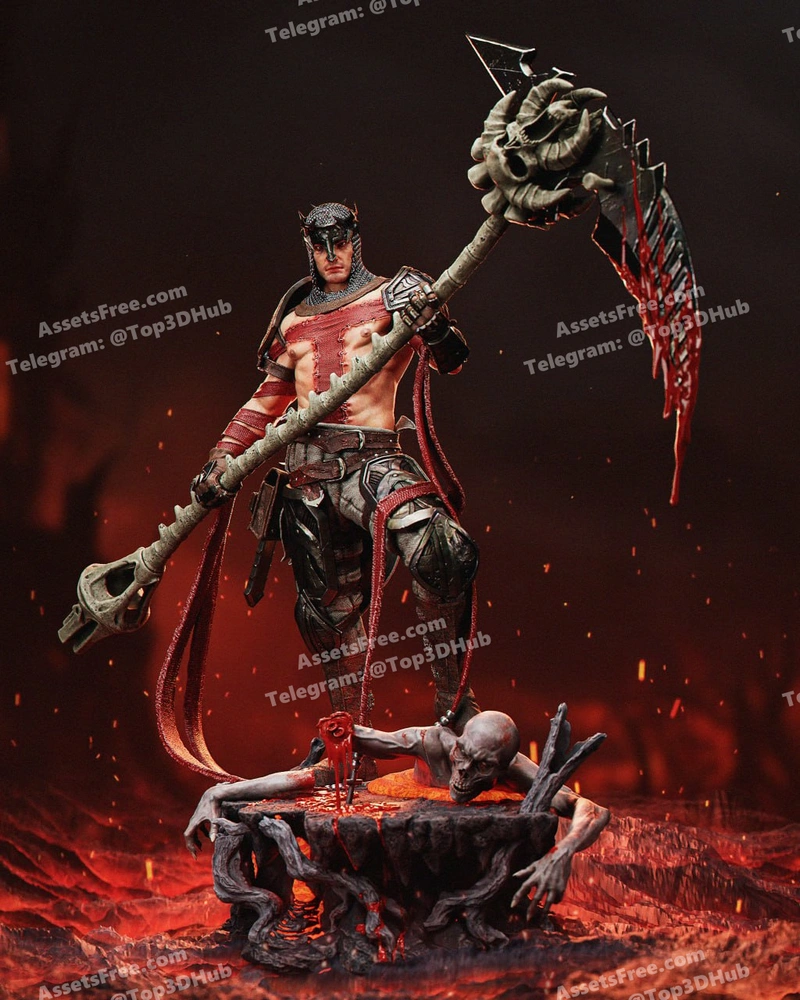 Dante (Inferno) – STL 3D Print Model | AssetsFree.com Dante (inferno)