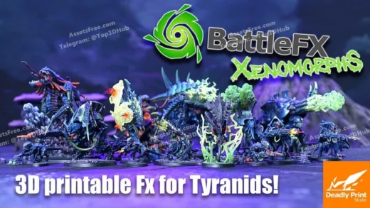 Deadly print studios battlefx xenomorphs