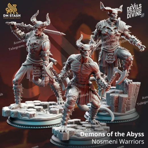 Demons of the abyss nosmeni warriors