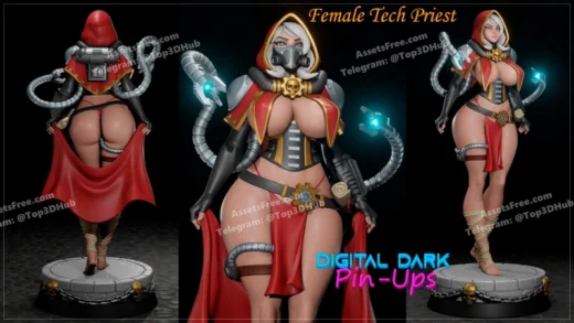 Deviant+female+tech+priest+pack