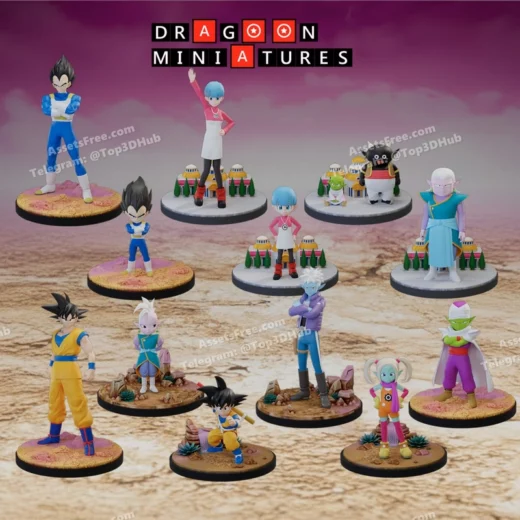 Dragoon miniatures daima pack 1