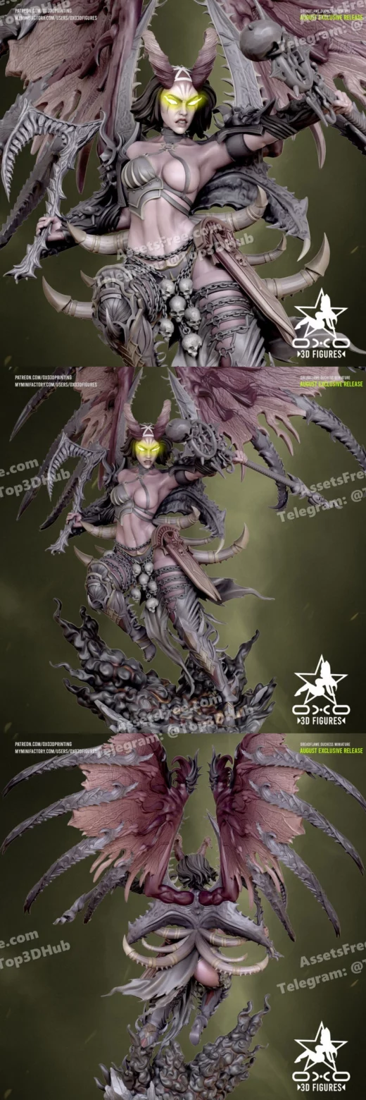 Dreadflame duchess oxo3d figure