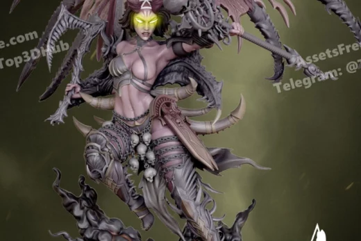 Dreadflame duchess oxo3d figure