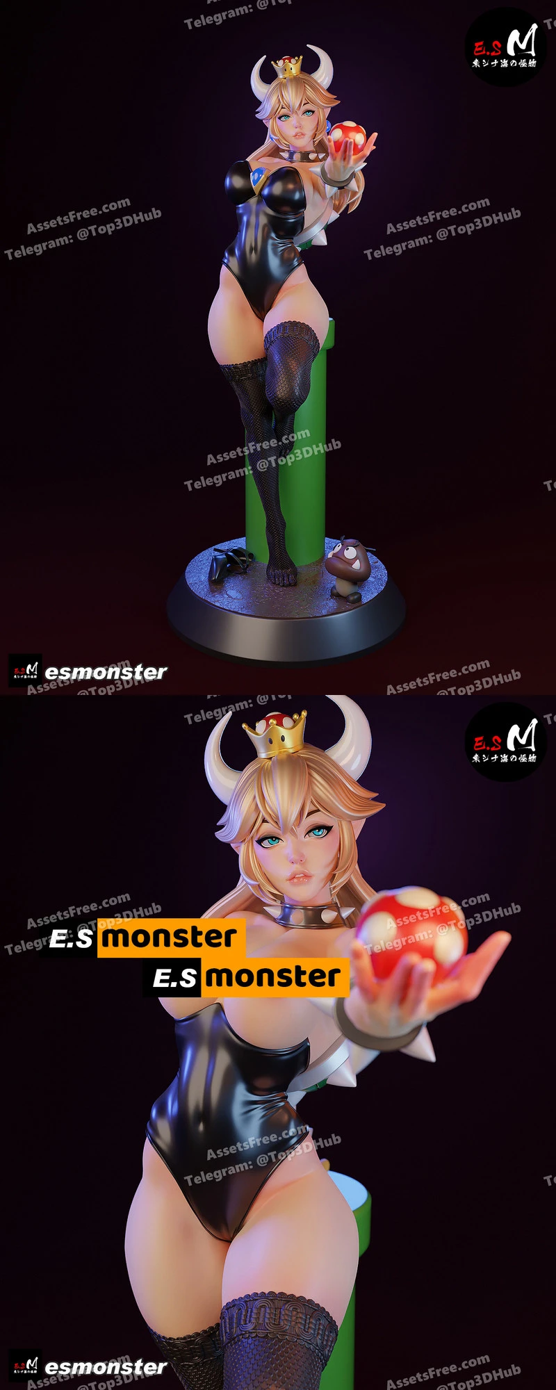 E.s monster bowsette septiembre