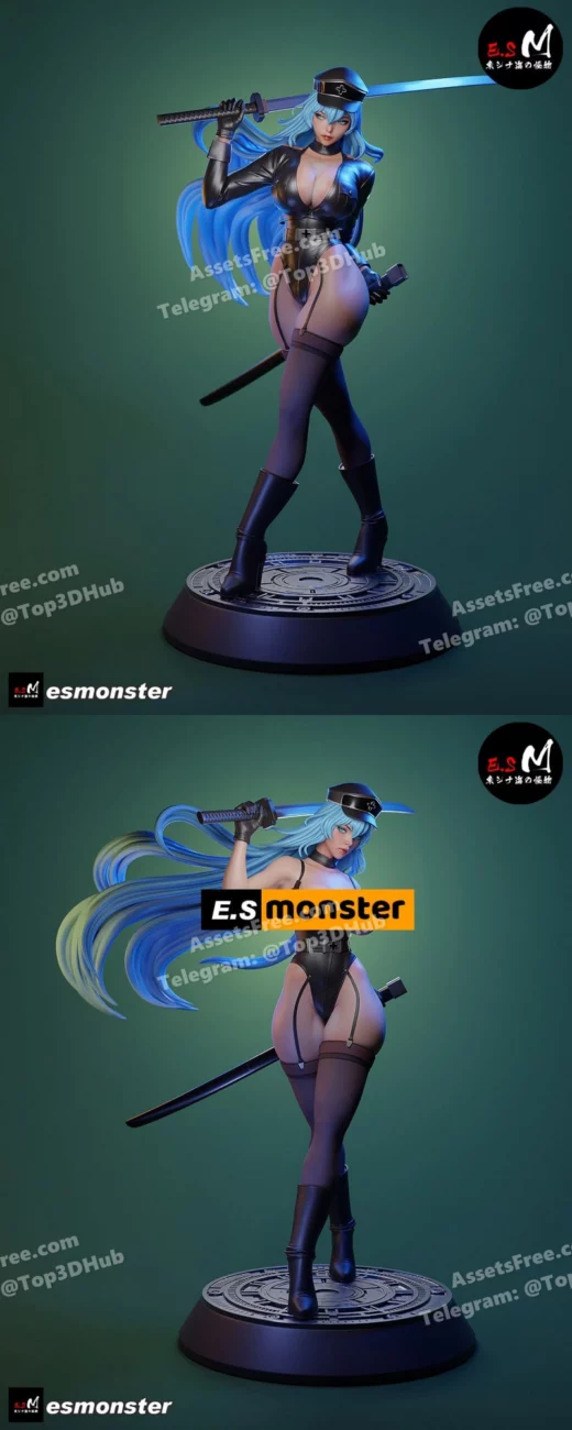 E.s monster esdeath akame ga kill