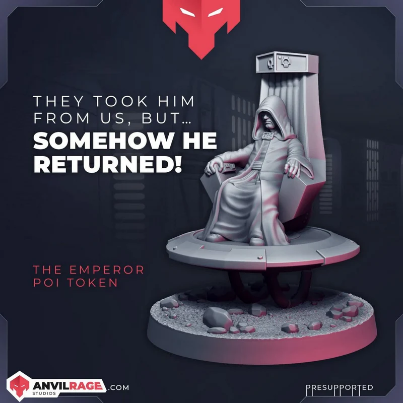 Emperor_POI – STL 3D Print Model | AssetsFree.com Emperor poi