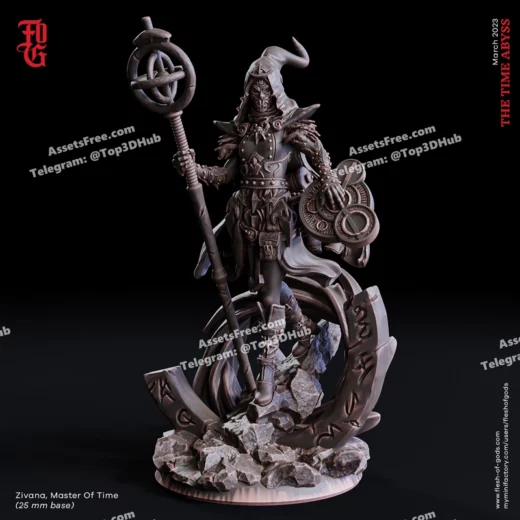 Enemy zivana, master of time (25 mm)