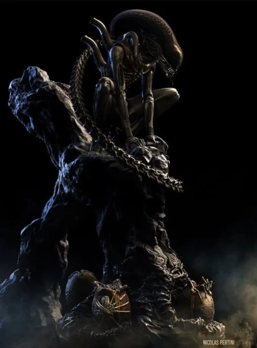 First4figures alien xenomorph big chap full