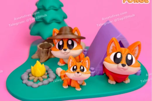 Fox camp 3d flexi forge