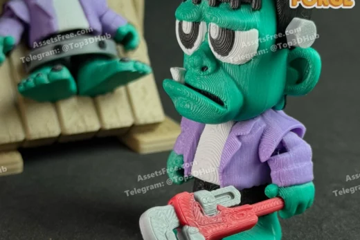 Frankenstein 3d flexi forge updated 3