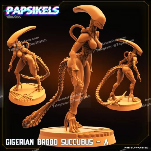 Gigerian brood succubus a