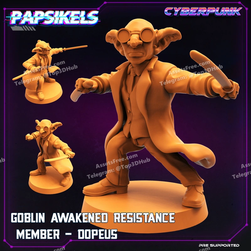 Goblin awakened resistance member dopeus