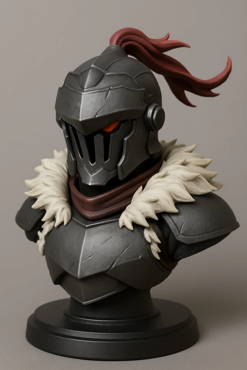 Goblin Slayer Bust – STL 3D Print Model | AssetsFree.com Goblin slayer bust