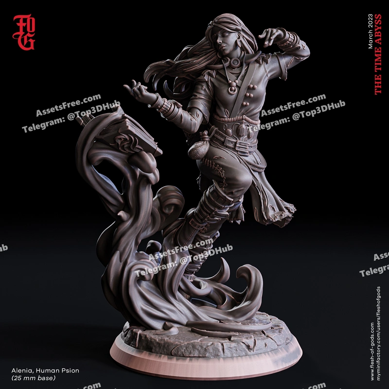 Hero alenia, human psion (25 mm)