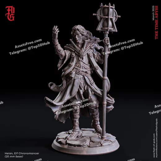 Hero heian, elf chronomancer (25 mm)