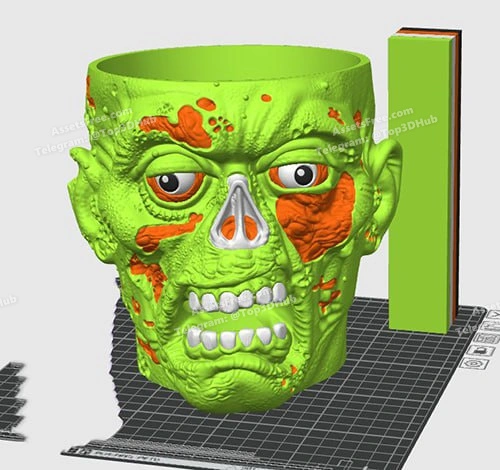 Hex3D_ZombieBowl_2025 – STL 3D Print Model | AssetsFree.com Hex3d zombiebowl 2025
