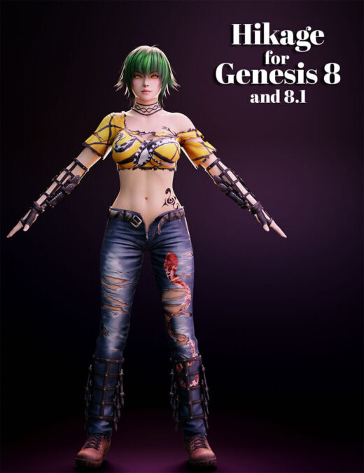 Hikage for genesis 8 and 8.1 female
